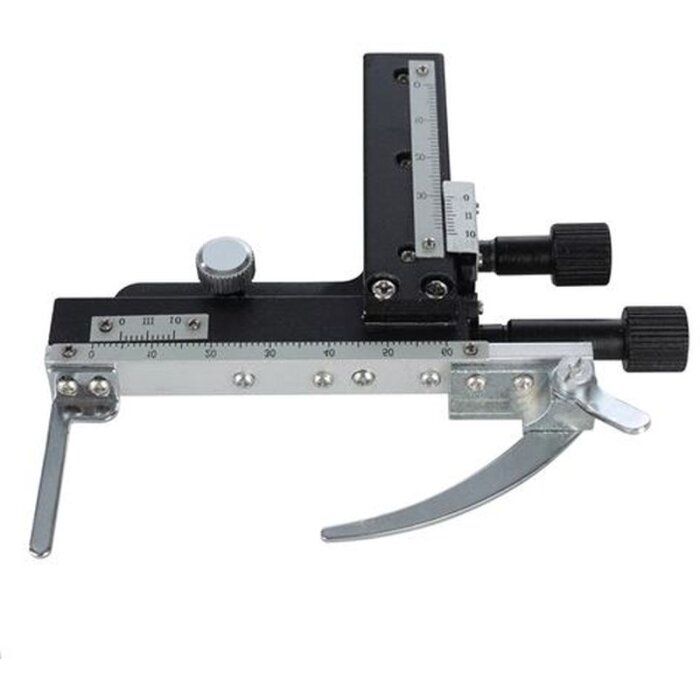 Palcoscenico meccanico Byomic 17,5 mm Accessori per microscopio Strumento di precisione
