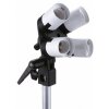 Portalampada Falcon Eyes LH-4E27LS 4 con E27 + staffa inclinabile