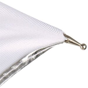 Ombrello reflex Falcon Eyes UR-32S bianco-argento 80 cm