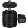 Falcon Eyes Mini Ball Head Black MPH-2 filettatura da 1/4" e 3/8"