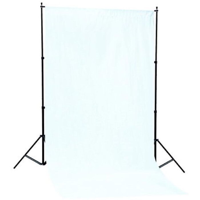 Sistema di fondo Linkstar BSK-2016W + tessuto bianco