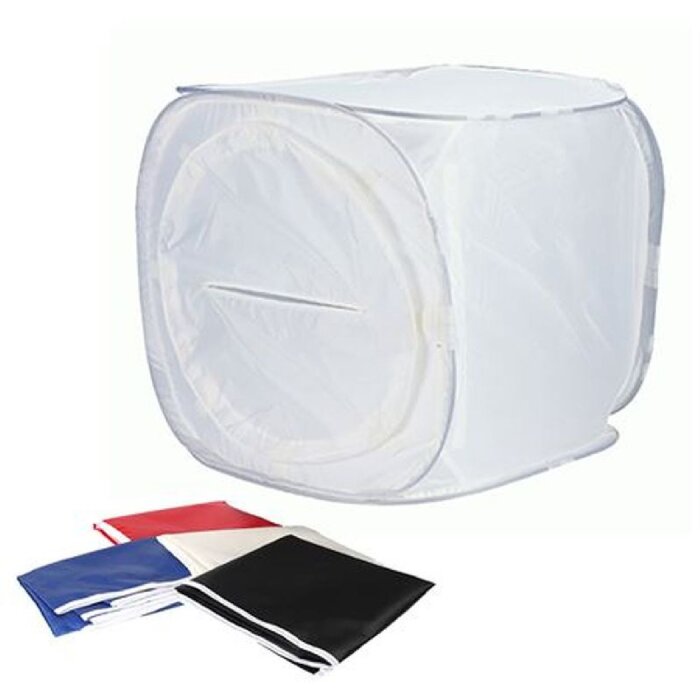 Linkstar photo box L-7575 75x75 cm tenda fotografica pieghevole con copertura protettiva