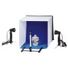 Box di registrazione Linkstar PBK-50 50x50 pieghevole + 2x50W lampade