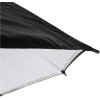 Linkstar Ombrello Reflex PUK-84WB Bianco-Nero 100 cm (reversibile)