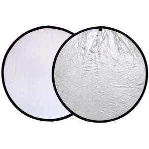 Riflettore Linkstar 2 in 1 R-60SW bianco-argento 60 cm