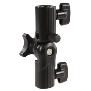 Falcon Eyes CLD-14 Staffa inclinabile Supporto per ombrelli reflex a slitta calda con adattatore per spigot