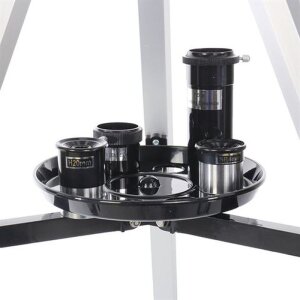 Telescopio riflettore Byomic entry-level 76-700 argento con custodia