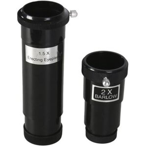 Telescopio a riflettore Byomic G 114-900 EQ-SKY Astronomia per principianti Nero