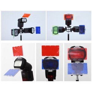 Filtro colorato Falcon Eyes CFA-30K per il flash della fotocamera Speedlite