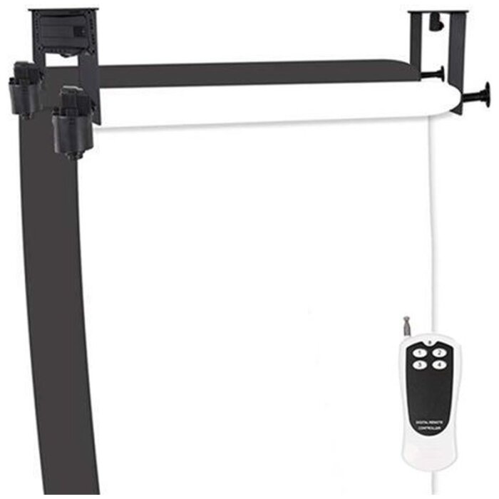 StudioKing sistema di sottofondo elettrico B-2WE per 2 rulli