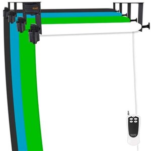 Sistema di sottofondo elettrico StudioKing B-4WE per 4 rulli