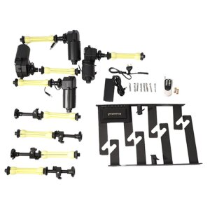 Sistema di sottofondo elettrico StudioKing B-4WE per 4 rulli
