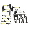Sistema di sottofondo elettrico StudioKing B-4WE per 4 rulli