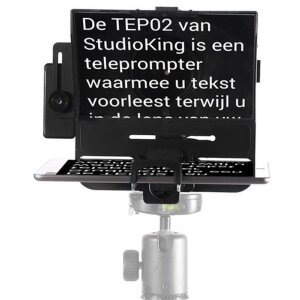 StudioKing Teleprompter Autocue TEP02 per tablet