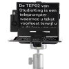 StudioKing Teleprompter Autocue TEP02 per tablet