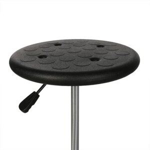 Sgabello da parete nero