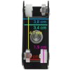 Carrello a binario Falcon Eyes 3314C attacco a spigot per B-3030C