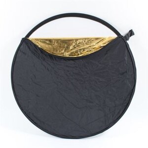 StudioKing Riflettore 5 in 1 CRC582 82 cm Argento Oro Bianco Nero