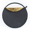 StudioKing Riflettore 5 in 1 CRC582 82 cm Argento Oro Bianco Nero