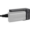 Caricabatterie Falcon Eyes SP-CHG per NP-F550-NP-F750-NP-F950