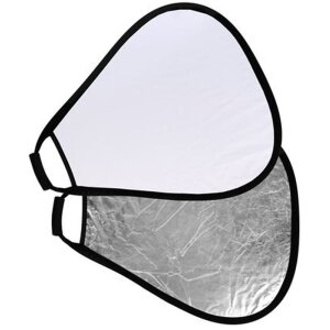 StudioKing Riflettore CRGSW60 Bianco Argento con maniglia...