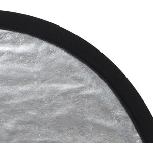 StudioKing Riflettore CRGSW60 Bianco Argento con maniglia 60 cm