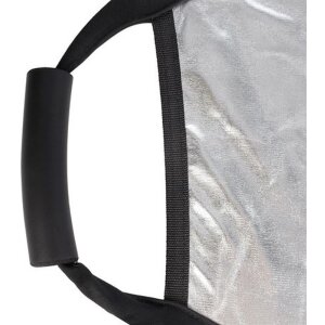StudioKing Riflettore CRGSW60 Bianco Argento con maniglia 60 cm