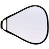 StudioKing Riflettore CRGSW60 Bianco Argento con maniglia 60 cm