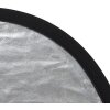StudioKing Riflettore CRGSW60 Bianco Argento con maniglia 60 cm