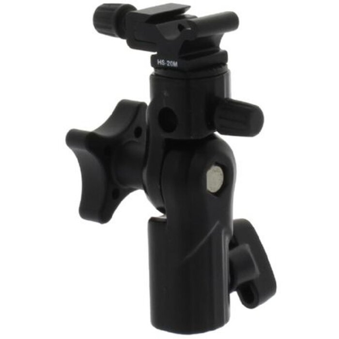 Falcon Eyes CLD-14 Staffa inclinabile con attacco a slitta a caldo Treppiede con filettatura da 1/4"