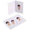 Cartella fototessera Benel bianca 500 pezzi 58x84 mm Chromolux lucido