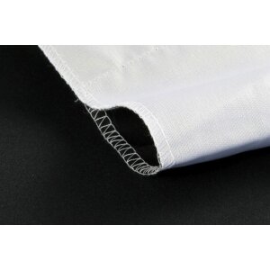 Sfondo in tessuto StudioKing 2,7x5m bianco-nero