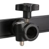 Staffa a U Falcon Eyes per lampada daylight DFL-552 nera Maniglie regolabili