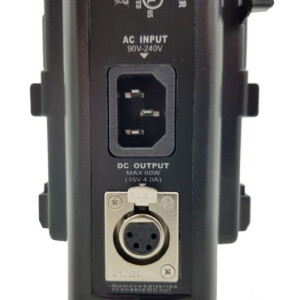 Caricabatterie doppio Rolux RL-2KS per batterie V-Mount