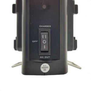Caricabatterie doppio Rolux RL-2KS per batterie V-Mount