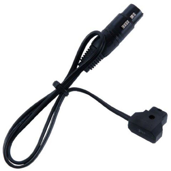 Connettore femmina XLR a 4 poli Rolux con presa a D maschio RL-C3