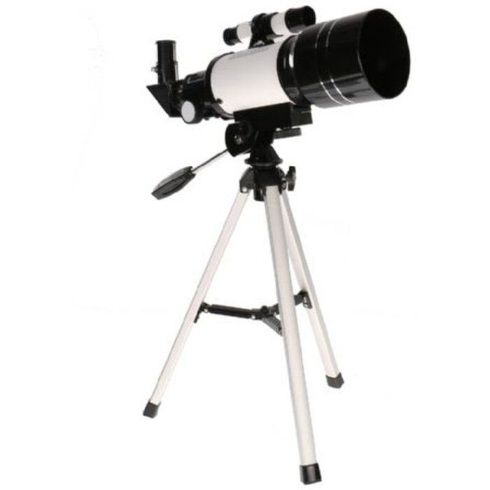 Telescopio Byomic Junior 70-300 Astronomia per principianti Nero