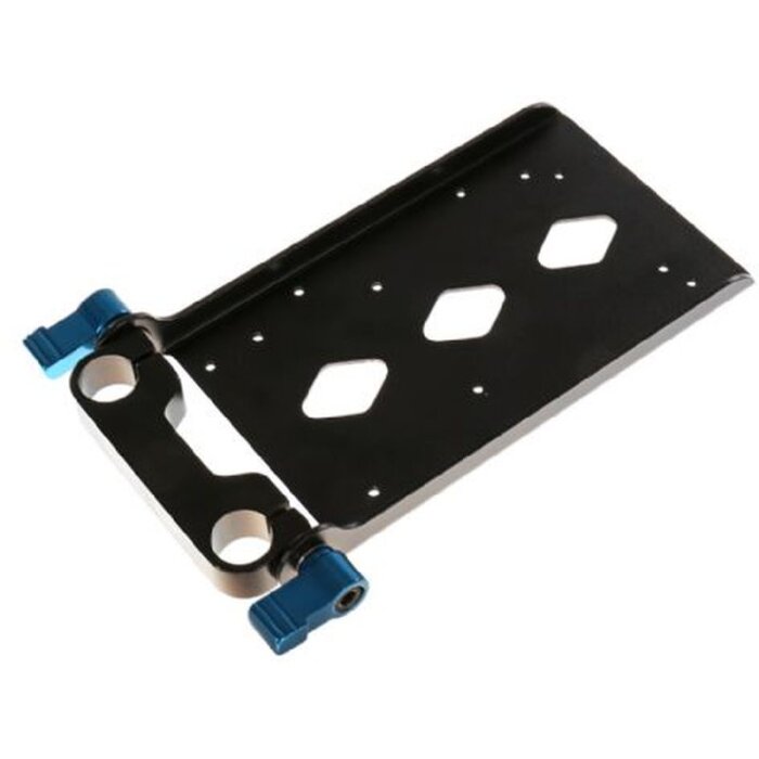 Adattatore portabatterie Rolux RL-VF per sistemi da 15 mm