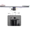 StudioKing MC-1120-S supporto per notebook da 23 pollici con attacco Arca Swiss