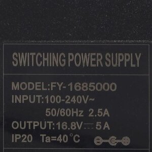 Cavo di alimentazione Falcon Eyes SP-AC16.8-5A 3 pin