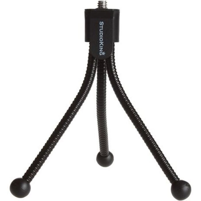 StudioKing Supporto da tavolo FTR-01 nero compatto e regolabile