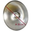 StudioKing Beauty Dish SK-BD700 Argento 70 cm con nido dape