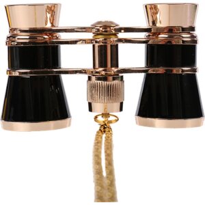 Byomic Theatre Binocolo 3x25 Oro-Nero - Compatto ed elegante