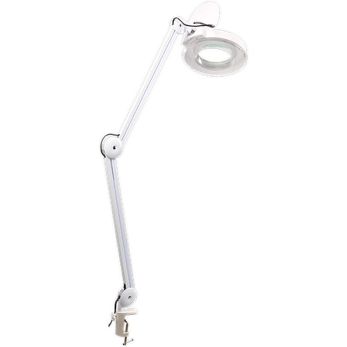 Lente dingrandimento da tavolo Byomic v2 con morsetto LED - lente dingrandimento per illuminazione