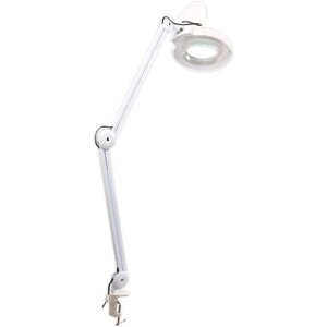 Lente dingrandimento da tavolo Byomic v2 con morsetto LED...