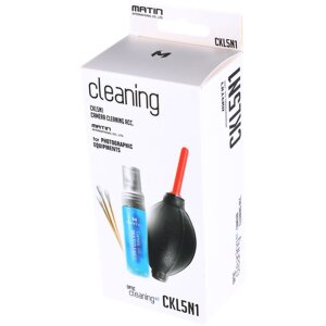 Matin CKL5N1 Set di pulizia Hurricane 5 pezzi 30ml 15x18cm