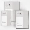 Walther portafoto in metallo Clou da 10x15 cm a 15x20 cm argento lucido