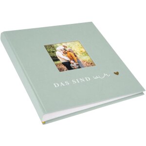 Album fotografico di famiglia Goldbuch DAS SIND wir 30x31 cm 60 pagine bianche