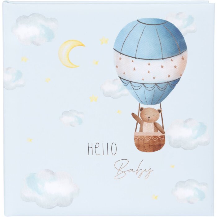 Album per bambini Goldbuch Balloon Journey Boy 30x31 cm 60 pagine bianche
