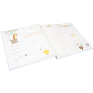 Album per bambini Goldbuch Balloon Journey Boy 30x31 cm 60 pagine bianche